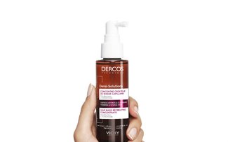 Cómo aplicar el Concentrado Recreando la Masa Capilar Densi Solutions de Vichy para Cabello Delgado y Escaso