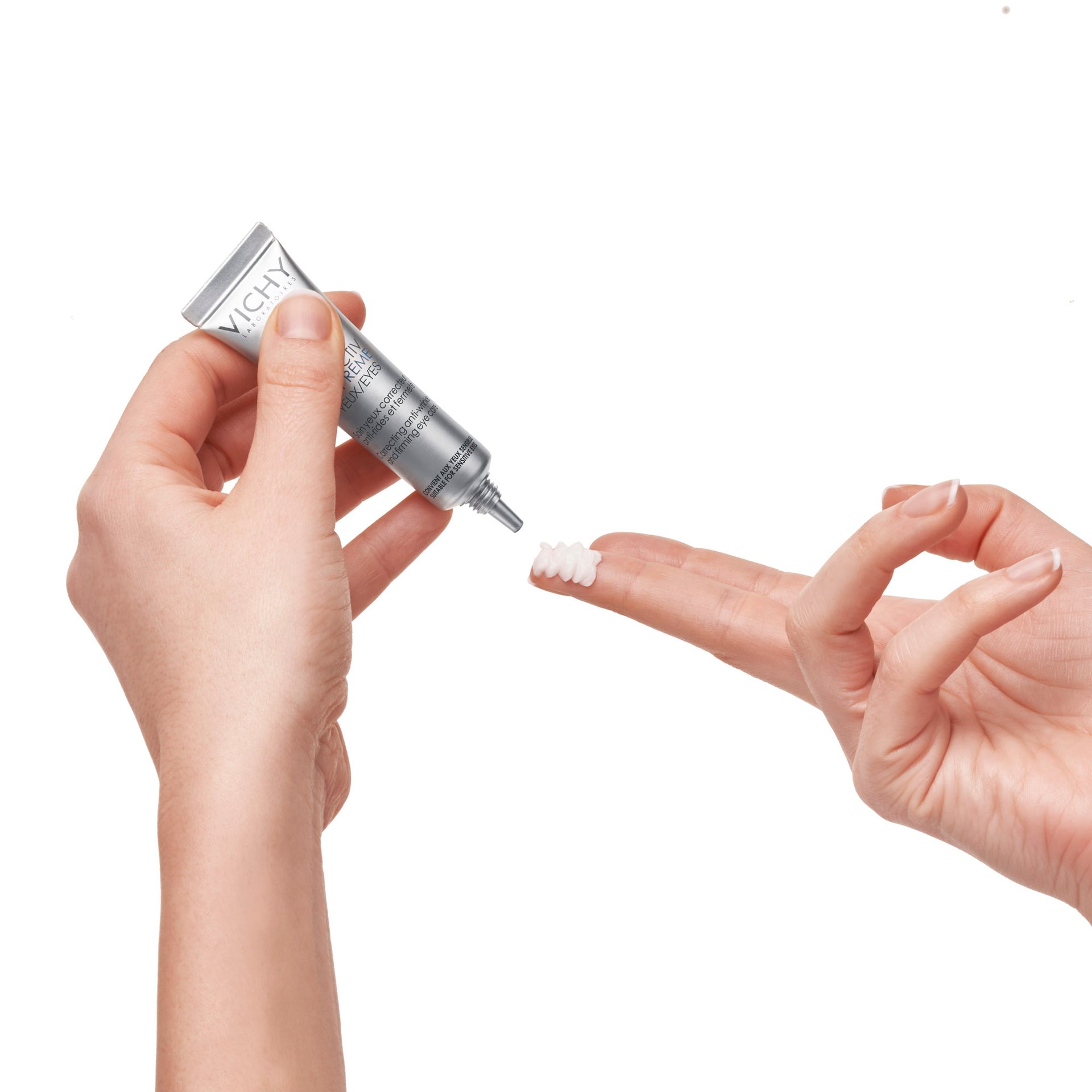 Cómo usar el Tratamiento Contorno de Ojos Liftactiv Supreme de Vichy