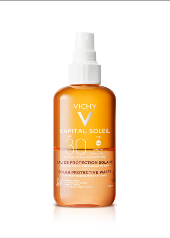 VICHY_CAPITAL_SOLEIL_SOLAR_PROTECTIVE_WATER_TAN_SPF30