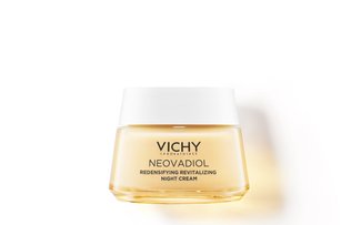 Cómo Usar la Crema de Noche Redensificante y Revitalizante para la Menopausia Neovadiol de Vichy